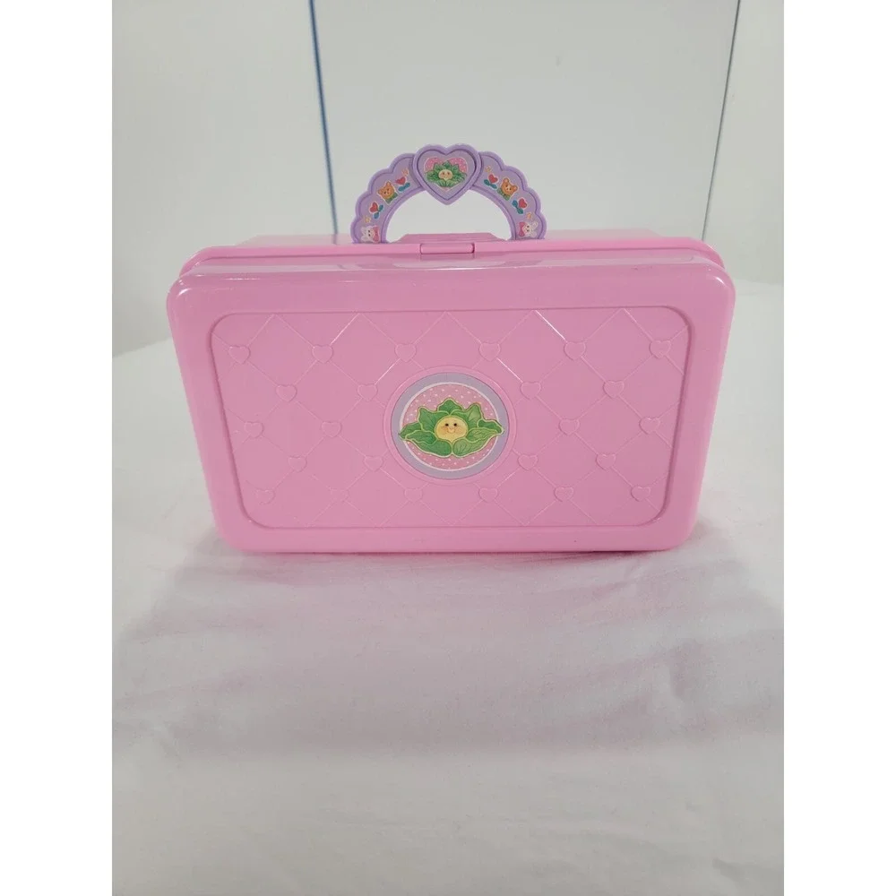 1995 Mattel Cabbage Patch Kids LOVE N GO Baby‎ Nursery Carry Case Play Set Pink